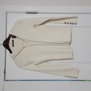 Liz Claiborne Cream Fitted Sweater Size Small